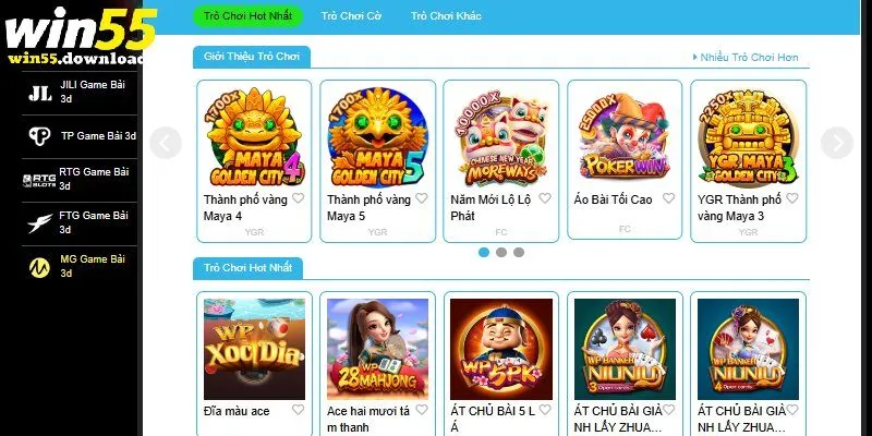 Điểm mạnh giúp game bài Win55 chinh phục người chơi 