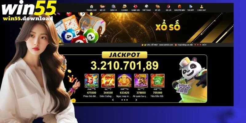 Xổ Số Win55 - Chốt Số Đơn Giản, Trúng Lớn Giải Đặc Biệt